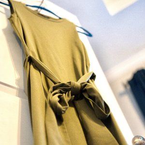 Banana Republic Midi Green Dress